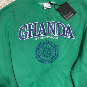 Green Ghanda Clothing Crewneck